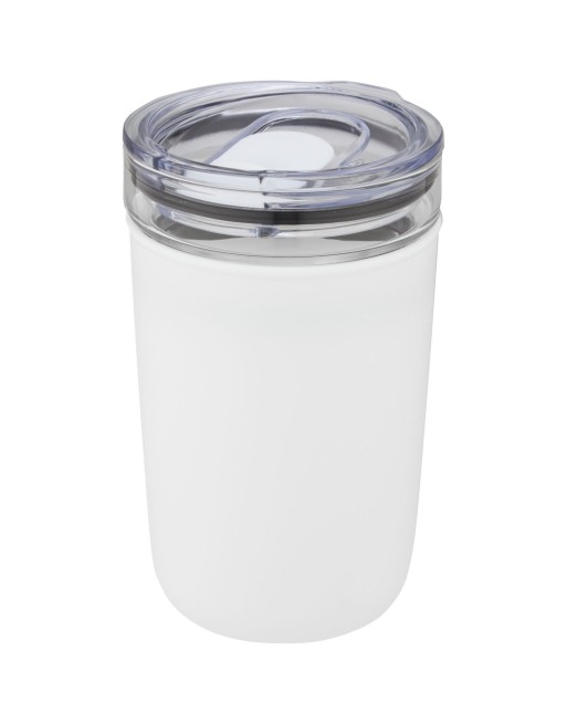 Gobelet en verre Bello de 420 ml avec paroi extérieure en plastique recyclé 