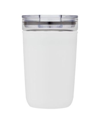 Gobelet en verre Bello de 420 ml avec paroi extérieure en plastique recyclé 