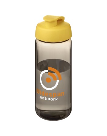 Bouteille de sport H2O Active® Octave Tritan™ de 600 ml avec couvercle à clapet 