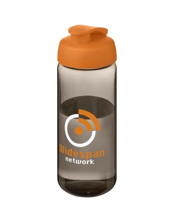 Bouteille de sport H2O Active® Octave Tritan™ de 600 ml avec couvercle à clapet 