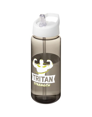 Bouteille de sport H2O Active® Octave Tritan™ de 600 ml avec couvercle à bec verseur 