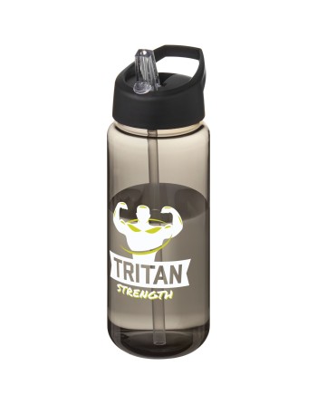 Bouteille de sport H2O Active® Octave Tritan™ de 600 ml avec couvercle à bec verseur 