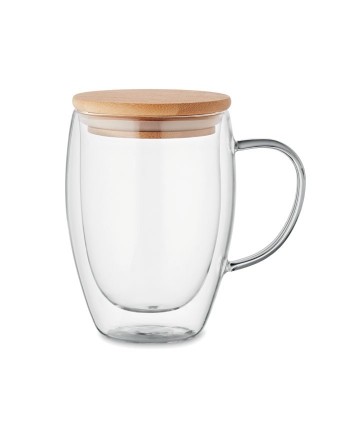 Mug en verre double paroi 300ml Tirol 