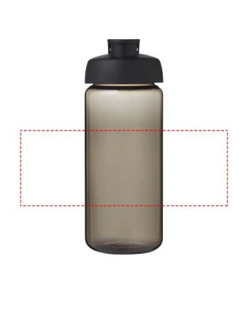 Bouteille de sport H2O Active® Octave Tritan™ de 600 ml avec couvercle à clapet 