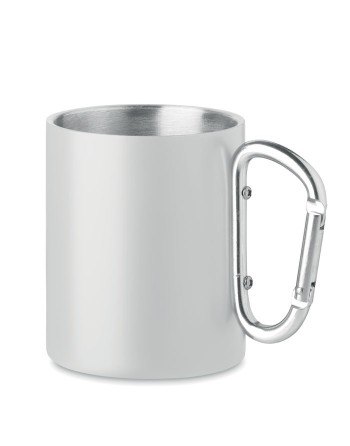 Mug en métal anse mousqueton Arom 