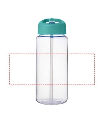 Bouteille de sport H2O Active® Octave Tritan™ de 600 ml avec couvercle à bec verseur 