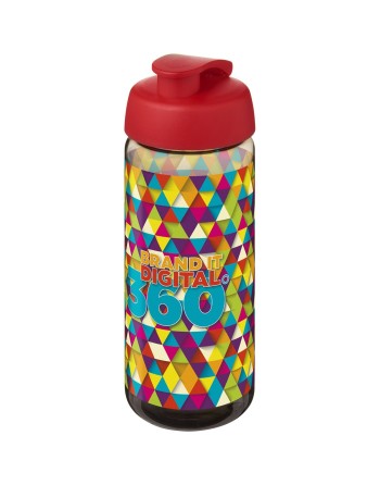 Bouteille de sport H2O Active® Octave Tritan™ de 600 ml avec couvercle à clapet 