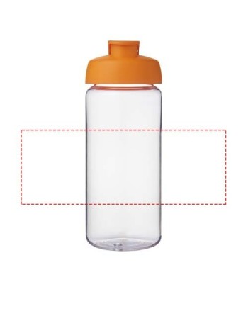 Bouteille de sport H2O Active® Octave Tritan™ de 600 ml avec couvercle à clapet 