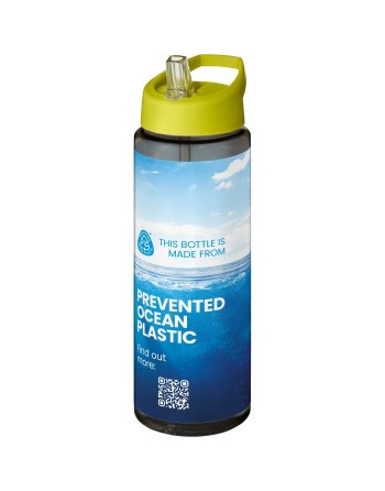 Bouteille de sport H2O Active® Eco Vibe de 850 ml avec couvercle à bec verseur 