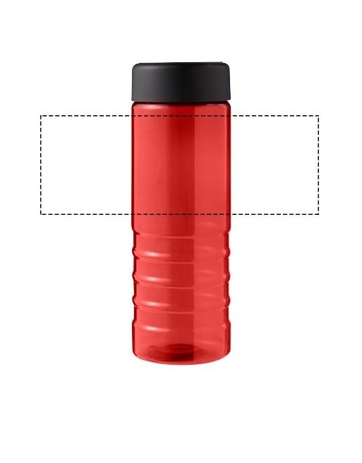 Bouteille de sport H2O Active® Eco Treble de 750 ml avec couvercle vissé 