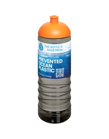 Bouteille de sport H2O Active® Eco Treble de 750 ml avec couvercle dôme 