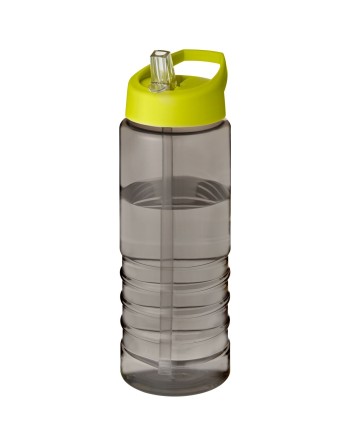 Bouteille de sport H2O Active® Eco Treble de 750 ml avec couvercle à bec verseur 