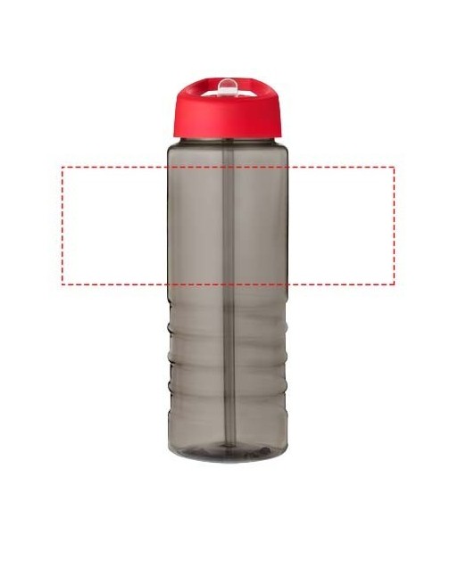 Bouteille de sport H2O Active® Eco Treble de 750 ml avec couvercle à bec verseur 