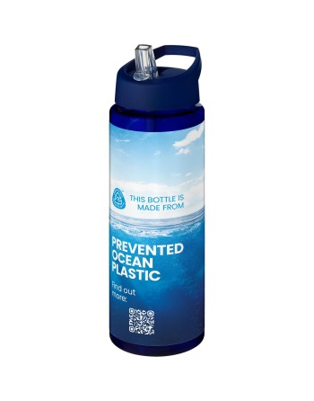 Bouteille de sport H2O Active® Eco Vibe de 850 ml avec couvercle à bec verseur 