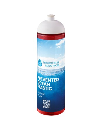 Bouteille de sport H2O Active® Eco Vibe de 850 ml avec couvercle dôme 