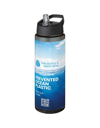 Bouteille de sport H2O Active® Eco Vibe de 850 ml avec couvercle à bec verseur 