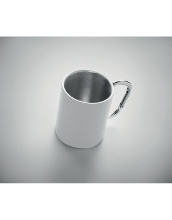 Mug en métal anse mousqueton Arom 