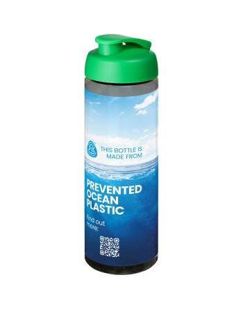 Bouteille de sport H2O Active® Eco Vibe de 850 ml avec couvercle à bascule 