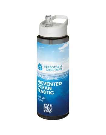 Bouteille de sport H2O Active® Eco Vibe de 850 ml avec couvercle à bec verseur 