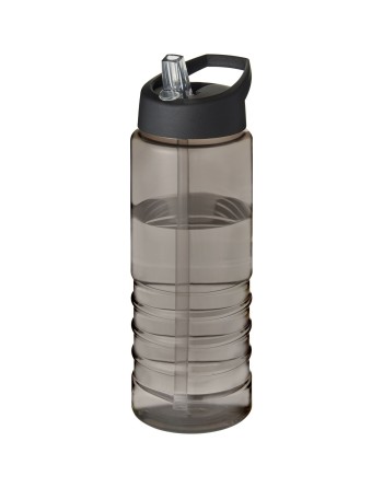 Bouteille de sport H2O Active® Eco Treble de 750 ml avec couvercle à bec verseur 