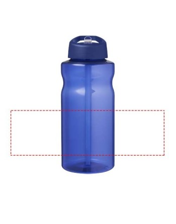 Bouteille de sport H2O Active® Eco Big Base de 1 litre avec couvercle à bec verseur 