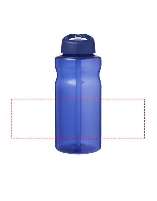 Bouteille de sport H2O Active® Eco Big Base de 1 litre avec couvercle à bec verseur 