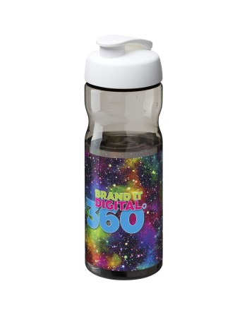 Bouteille de sport H2O Active® Base Tritan™ de 650 ml à couvercle à clapet 