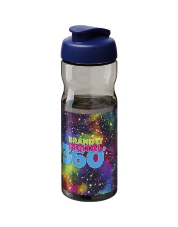 Bouteille de sport H2O Active® Base Tritan™ de 650 ml à couvercle à clapet 