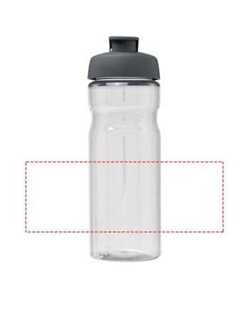 Bouteille de sport H2O Active® Base Tritan™ de 650 ml à couvercle à clapet 