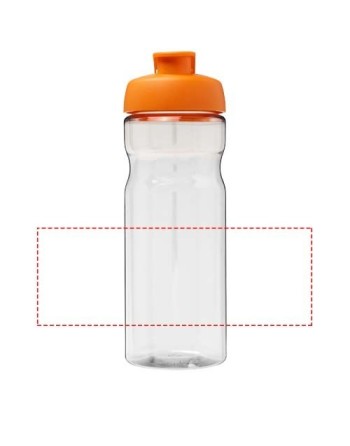 Bouteille de sport H2O Active® Base Tritan™ de 650 ml à couvercle à clapet 