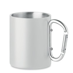 Mug en métal anse mousqueton Arom 