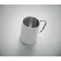 Mug en métal anse mousqueton Arom 