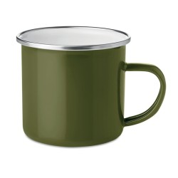 Mug en métal avec émail Plateado 