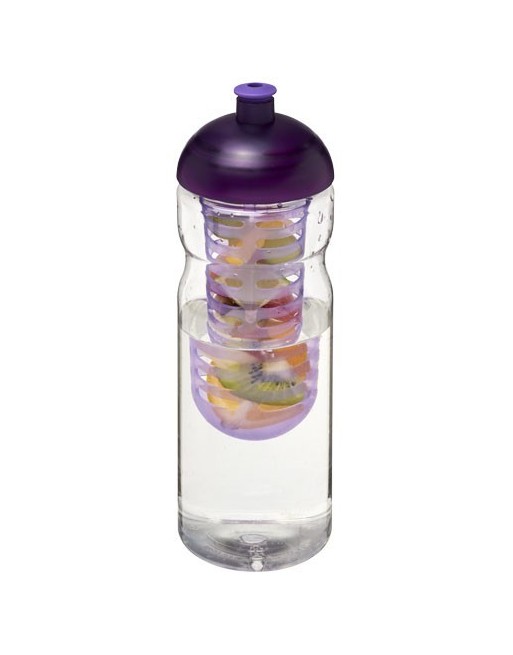 Bidon et infuseur H2O Active® Base 650ml avec couvercle dôme 