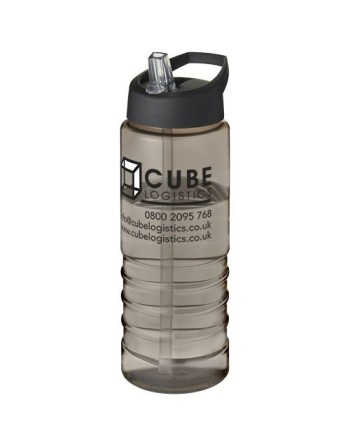 Bouteille de sport H2O Active® Treble 750ml couvercle verseur 