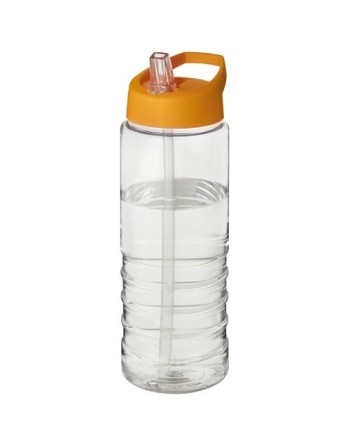 Bouteille de sport H2O Active® Treble 750ml couvercle verseur 