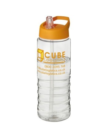 Bouteille de sport H2O Active® Treble 750ml couvercle verseur 