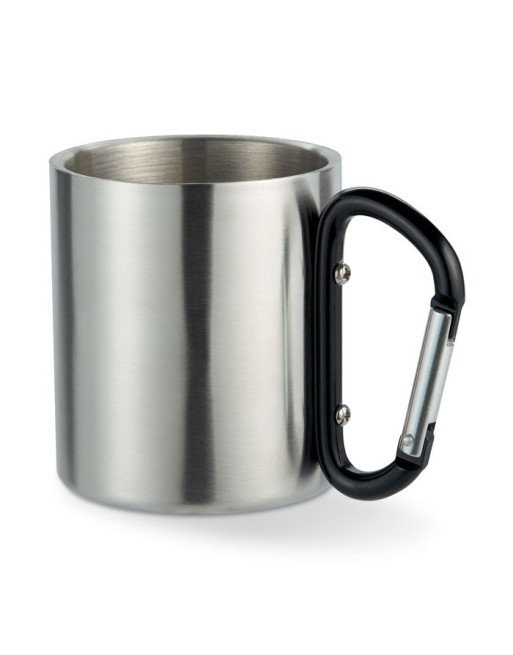 Mug acier et anse mousqueton. Trumbo 