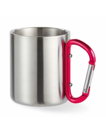 Mug acier et anse mousqueton. Trumbo 