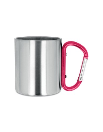 Mug acier et anse mousqueton. Trumbo 